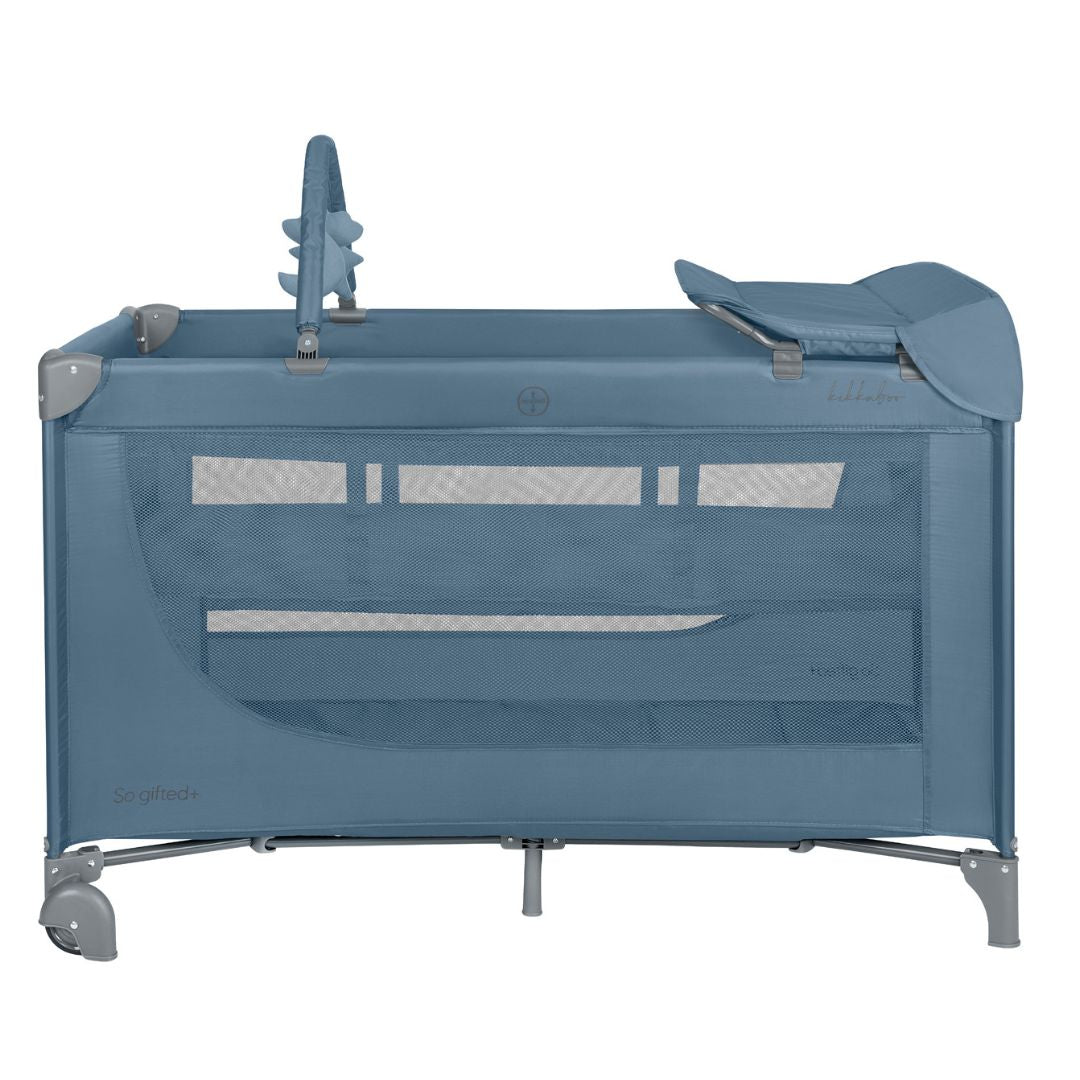 KikkaBoo® Prenosna posteljica 2 levels 125x65 So Gifted PLUS Blue 2026
