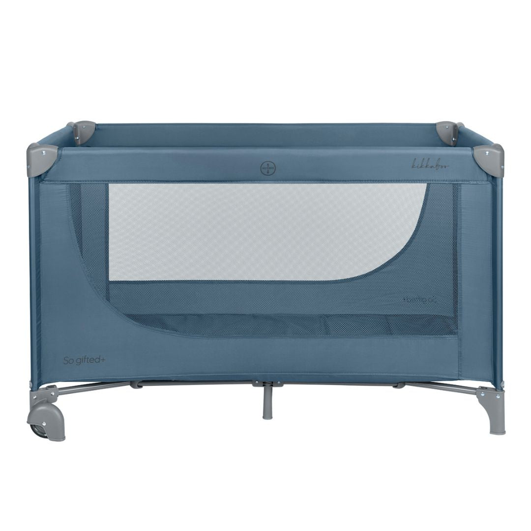 KikkaBoo® Prenosna posteljica 2 levels 125x65 So Gifted PLUS Blue 2026