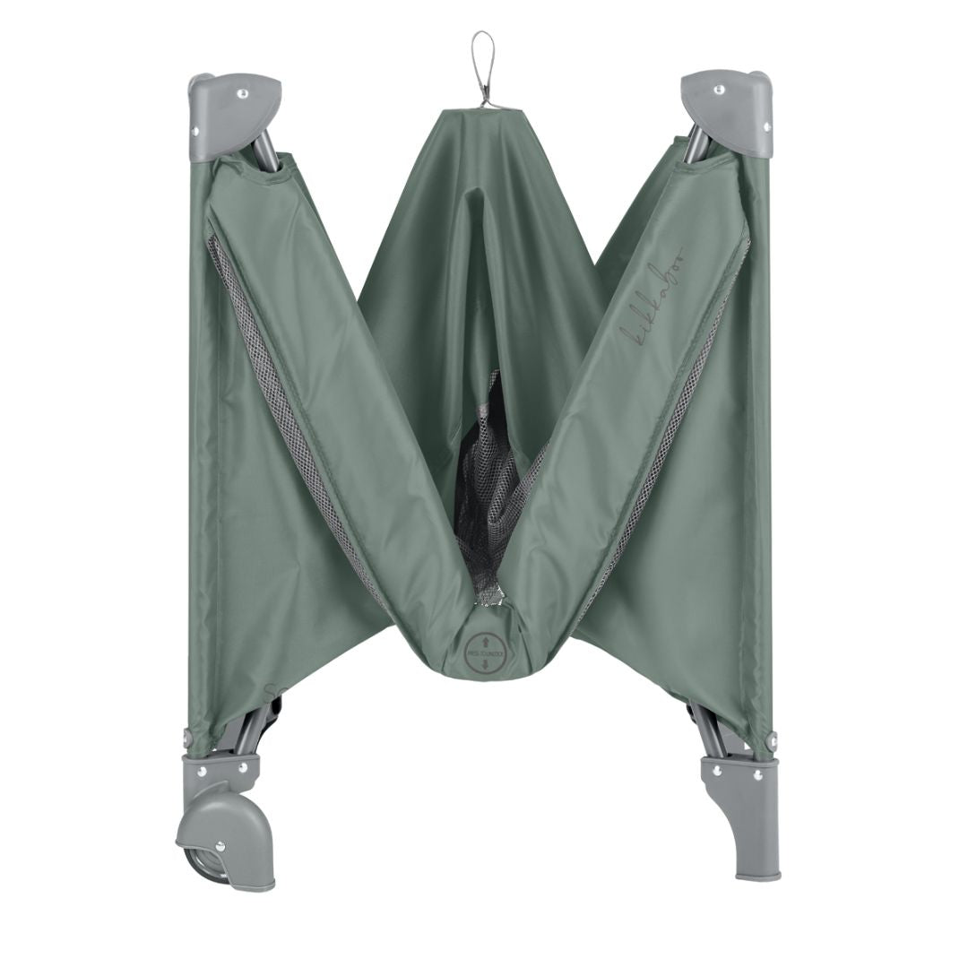 KikkaBoo® Prenosna posteljica 2 levels 125x65 So Gifted PLUS Green 2026