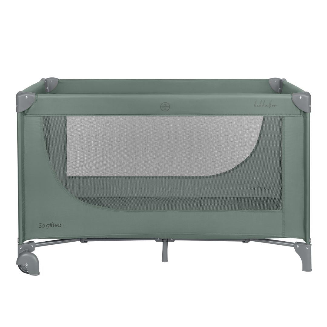 KikkaBoo® Prenosna posteljica 2 levels 125x65 So Gifted PLUS Green 2026