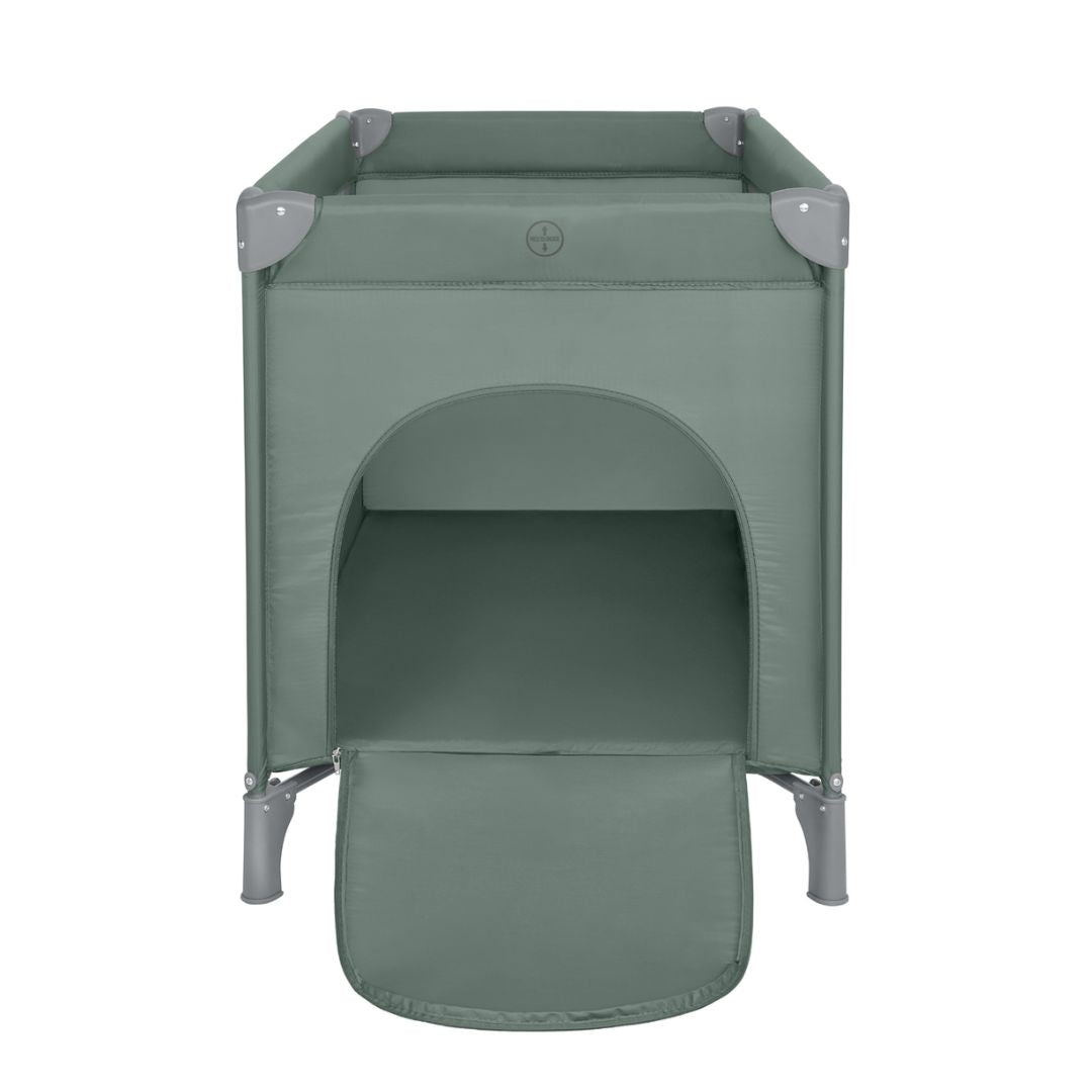 KikkaBoo® Prenosna posteljica 2 levels 125x65 So Gifted PLUS Green 2026