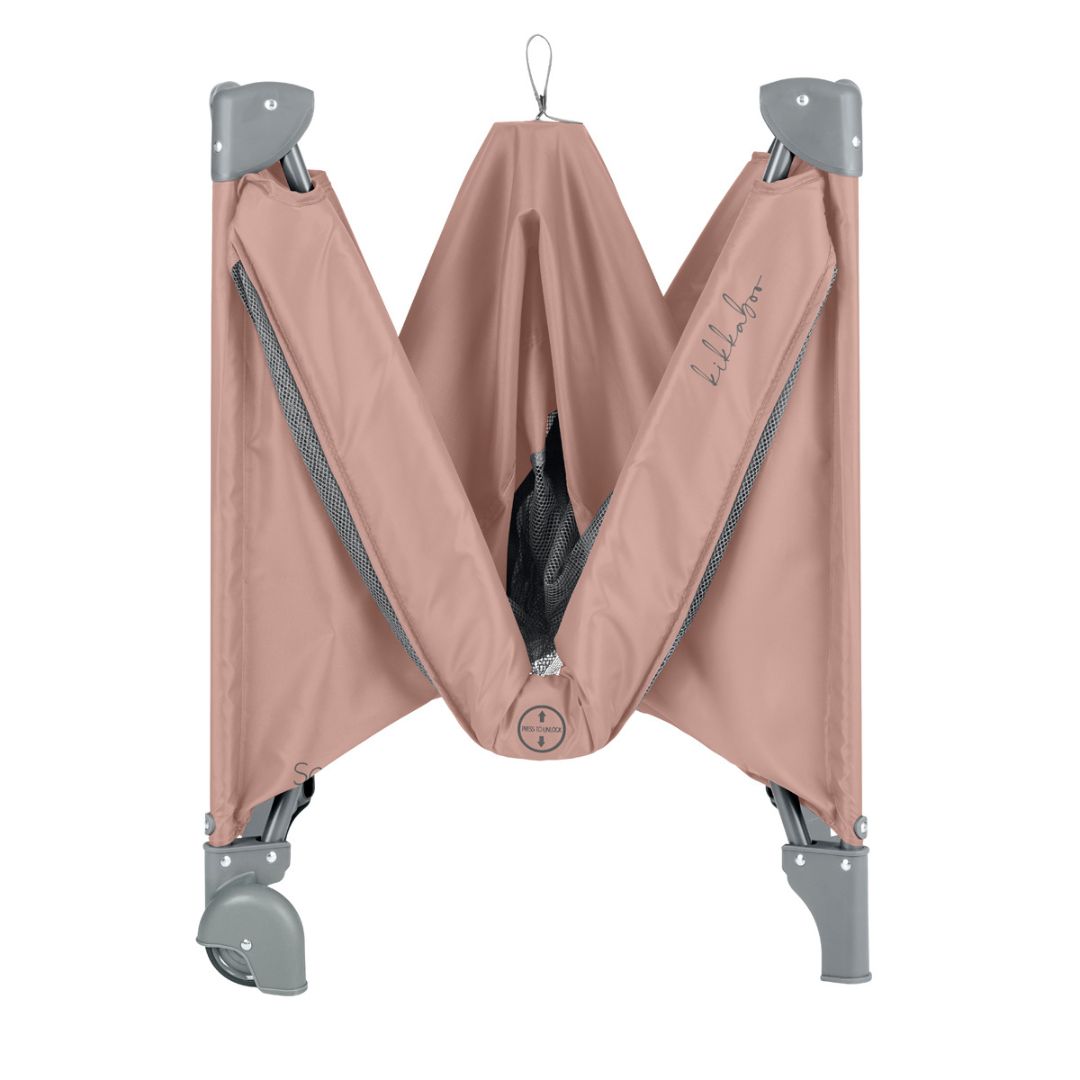 KikkaBoo® Prenosna posteljica 2 levels 125x65 So Gifted PLUS Pink 2026