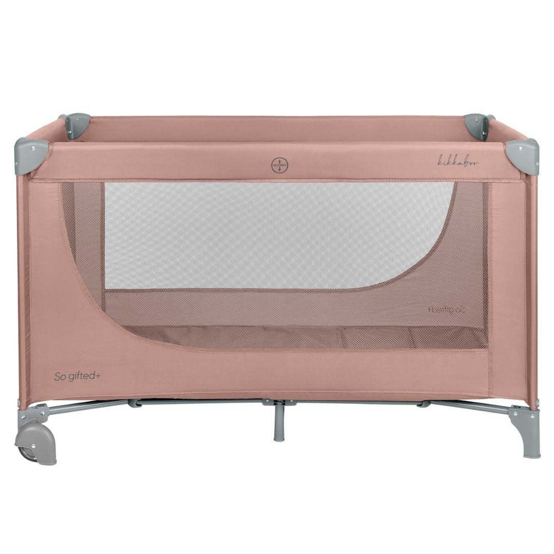 KikkaBoo® Prenosna posteljica 2 levels 125x65 So Gifted PLUS Pink 2026