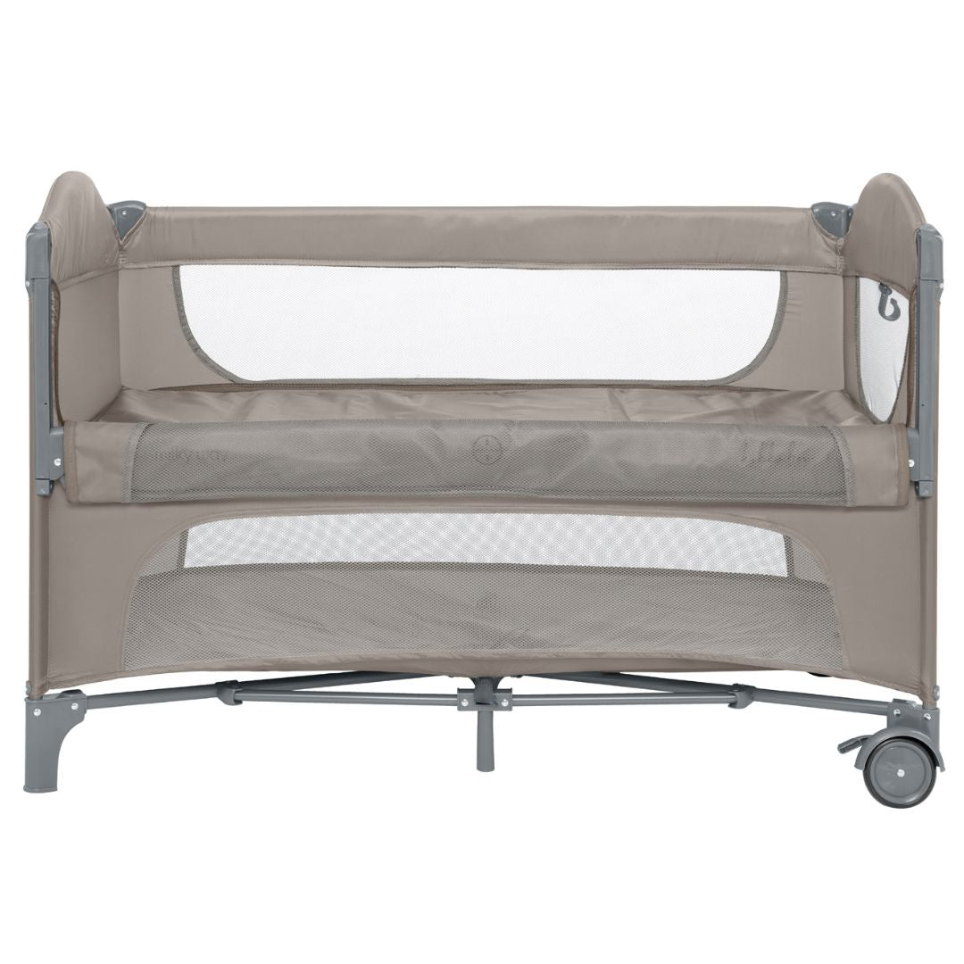 KikkaBoo® Prenosna posteljica 2 levels Milky Way Beige 2026