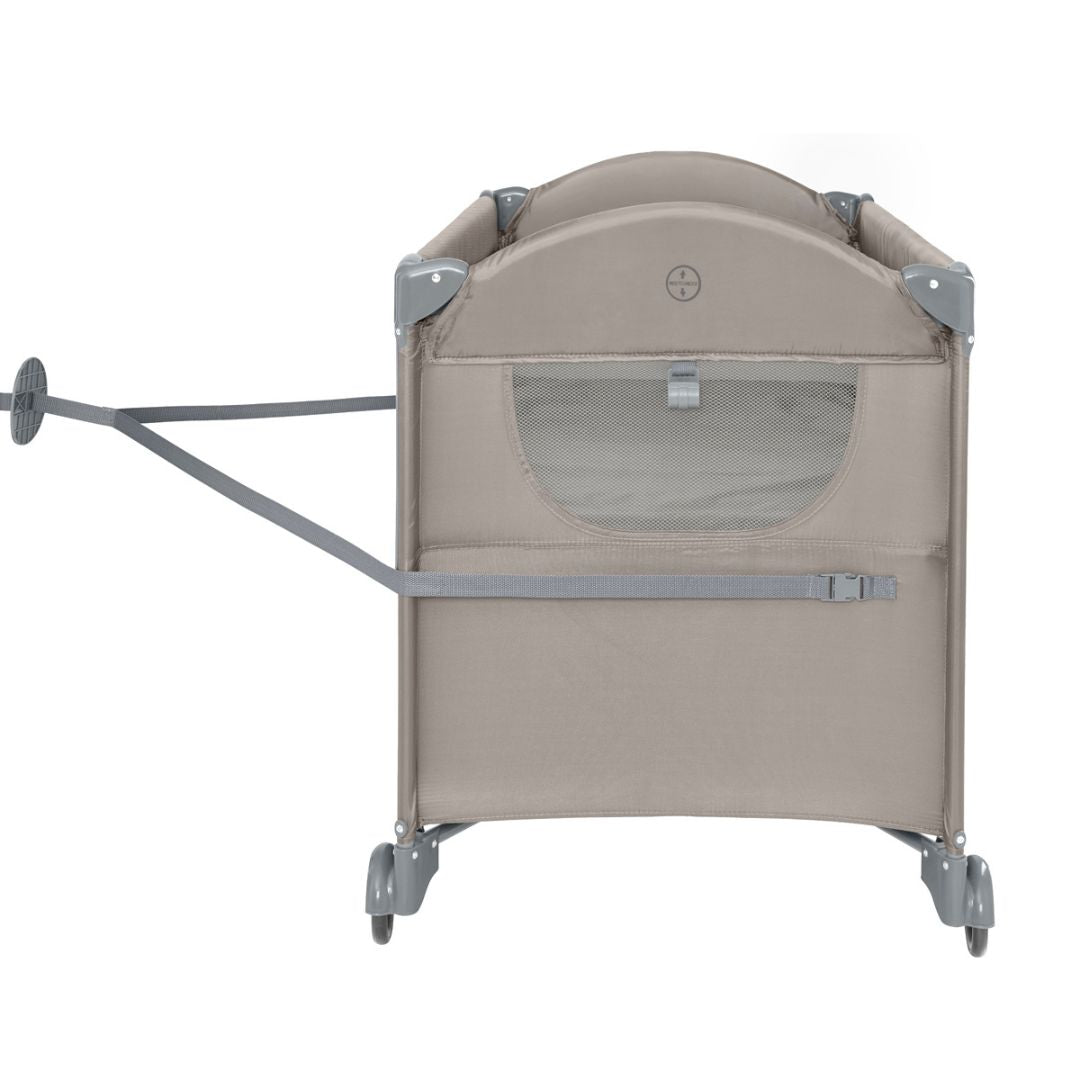 KikkaBoo® Prenosna posteljica 2 levels Milky Way Beige 2026