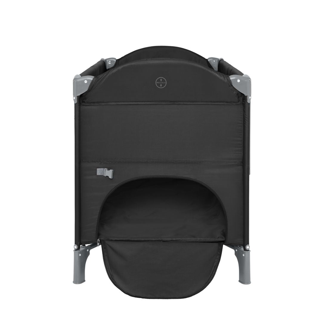 KikkaBoo® Prenosna posteljica 2 levels Milky Way Black 2026