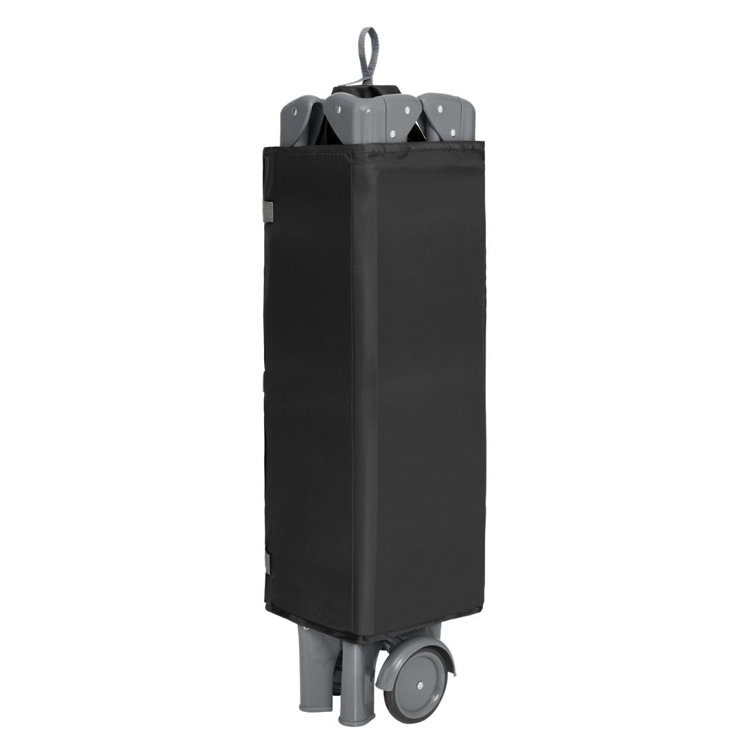 KikkaBoo® Prenosna posteljica 2 levels Milky Way Black 2026