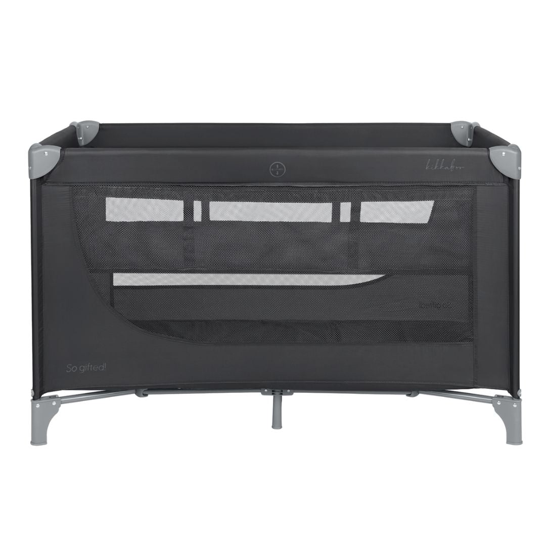 KikkaBoo® Prenosna posteljica 2 levels So Gifted Black 2026 KikkaBoo
