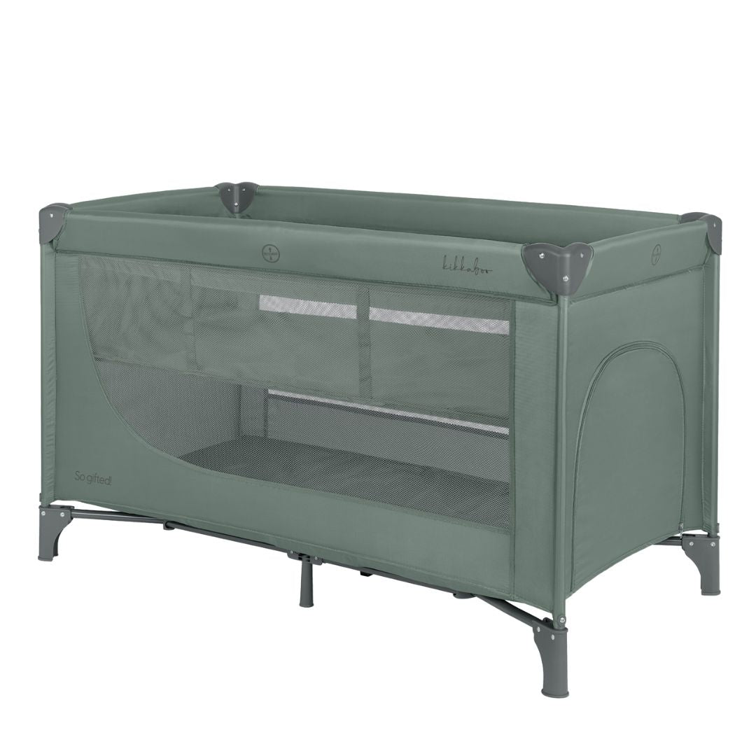 KikkaBoo® Prenosna posteljica 2 levels So Gifted Green 2026 KikkaBoo