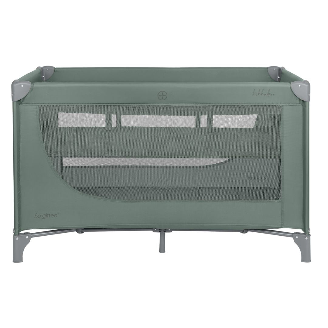 KikkaBoo® Prenosna posteljica 2 levels So Gifted Green 2026 KikkaBoo