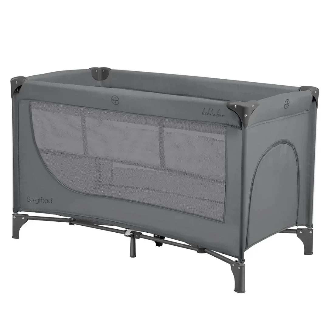 KikkaBoo® Prenosna posteljica 2 levels So Gifted Grey 2026 KikkaBoo