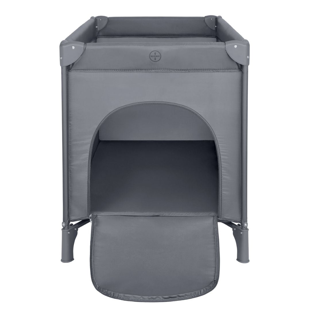 KikkaBoo® Prenosna posteljica 1 level So Gifted Grey 2026 KikkaBoo