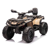 KikkaBoo® Quad à batterie homologué Can-Am Outlander ATV Khaki