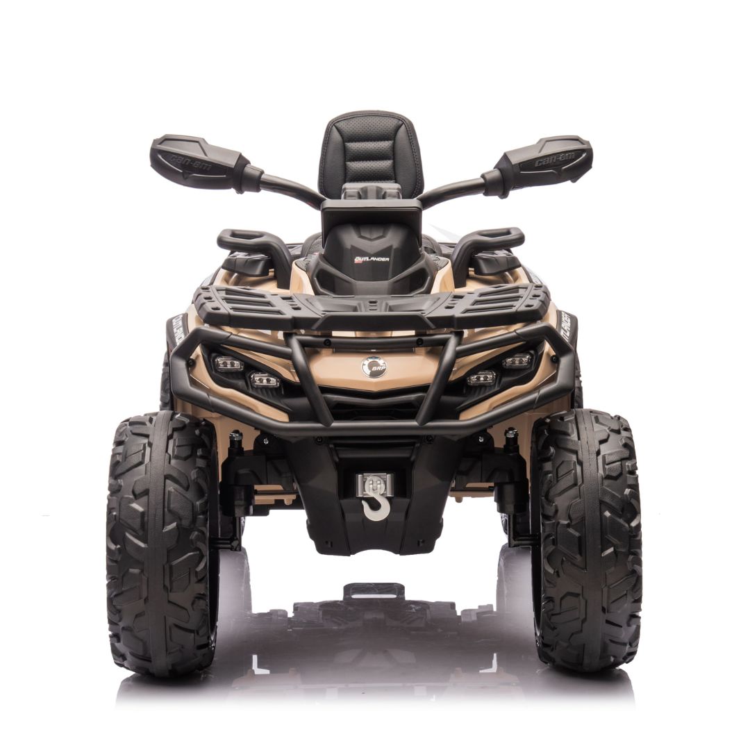 KikkaBoo® Štirikolesnik na akumulator Licensed Can-Am Outlander ATV Khaki KikkaBoo
