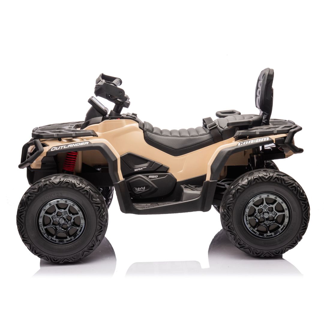 KikkaBoo® Štirikolesnik na akumulator Licensed Can-Am Outlander ATV Khaki KikkaBoo