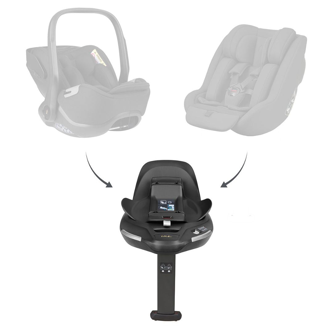 KikkaBoo® Vrtljiva Isofix baza i-Class 360 KikkaBoo