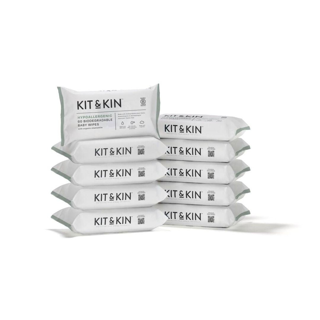 Kit&Kin® Otroški vlažilni robčki 60/1