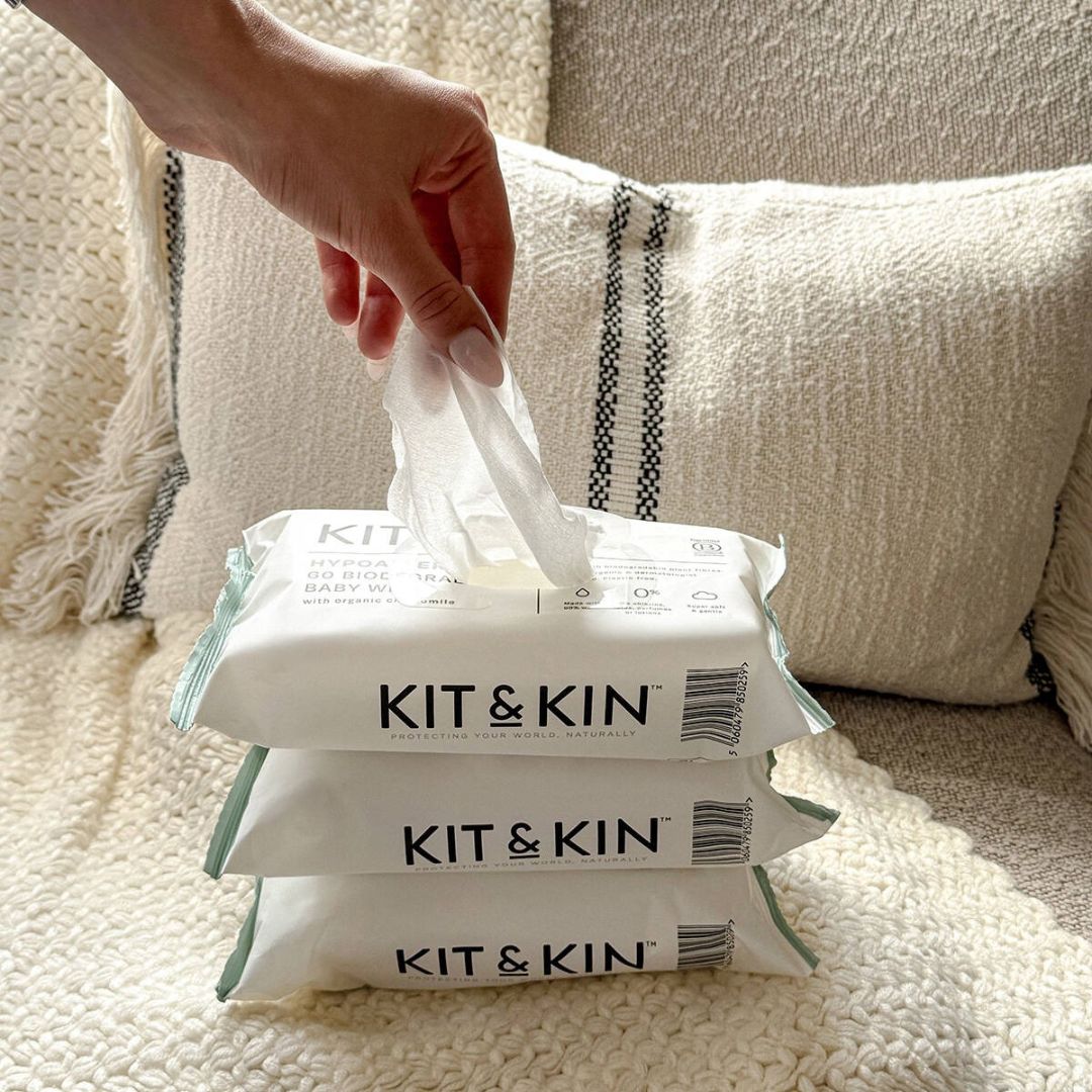 Kit&Kin® Otroški vlažilni robčki 60/1