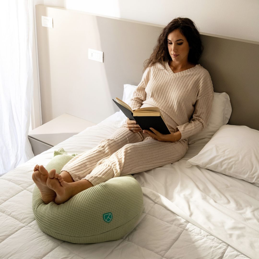 Koala Babycare® Pregnancy Pillow Hug Comfy Bamboo Sage Green – slika 10