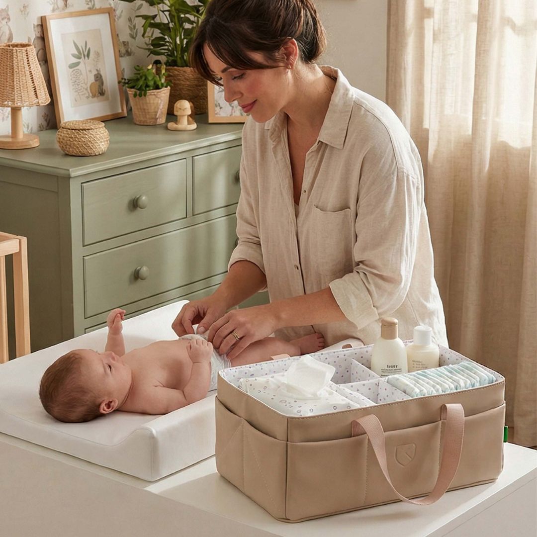 Koala Babycare® Organizator za pleničke Gum Beige