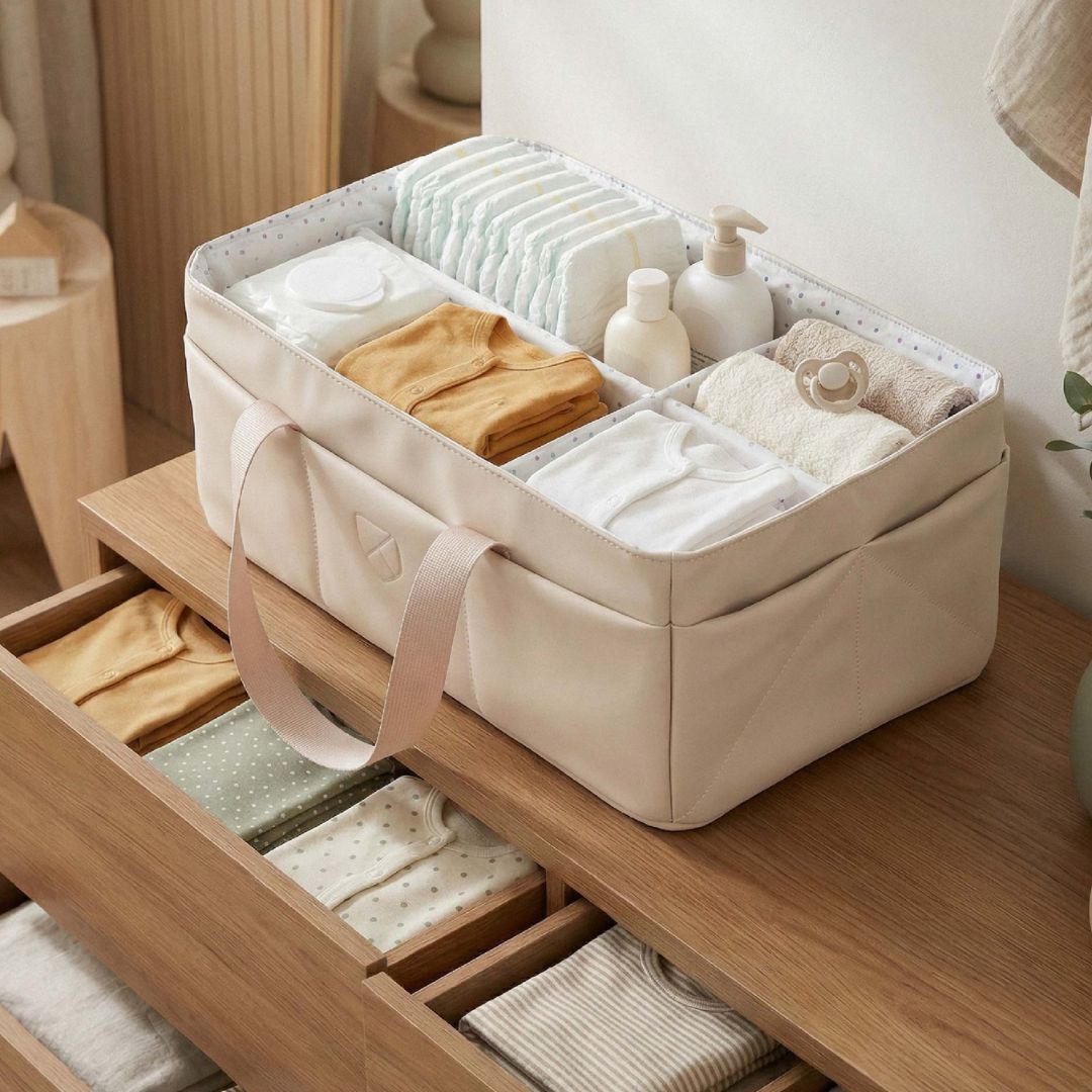 Koala Babycare® Organizator za pleničke Gum Beige