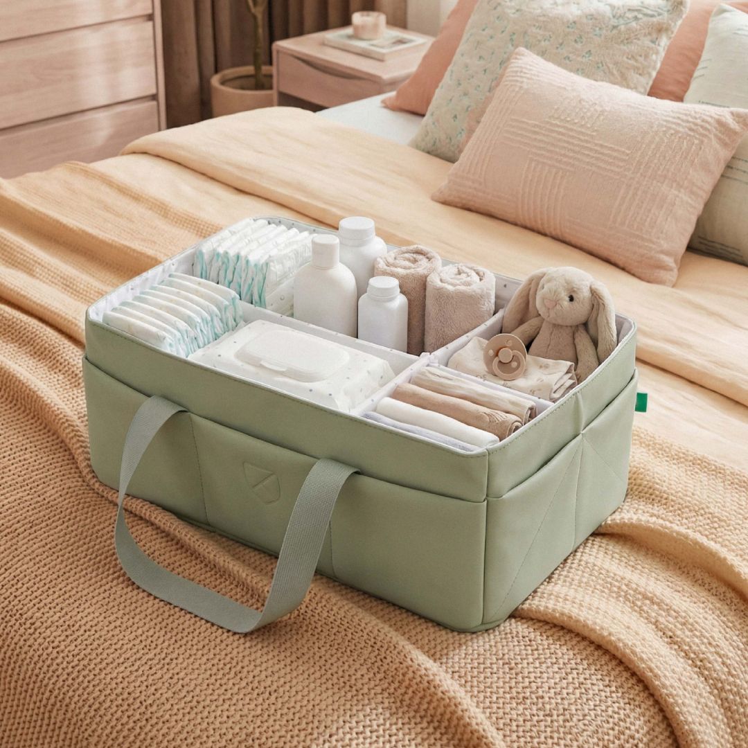 Koala Babycare® Organizator za pleničke Gum Pale Green