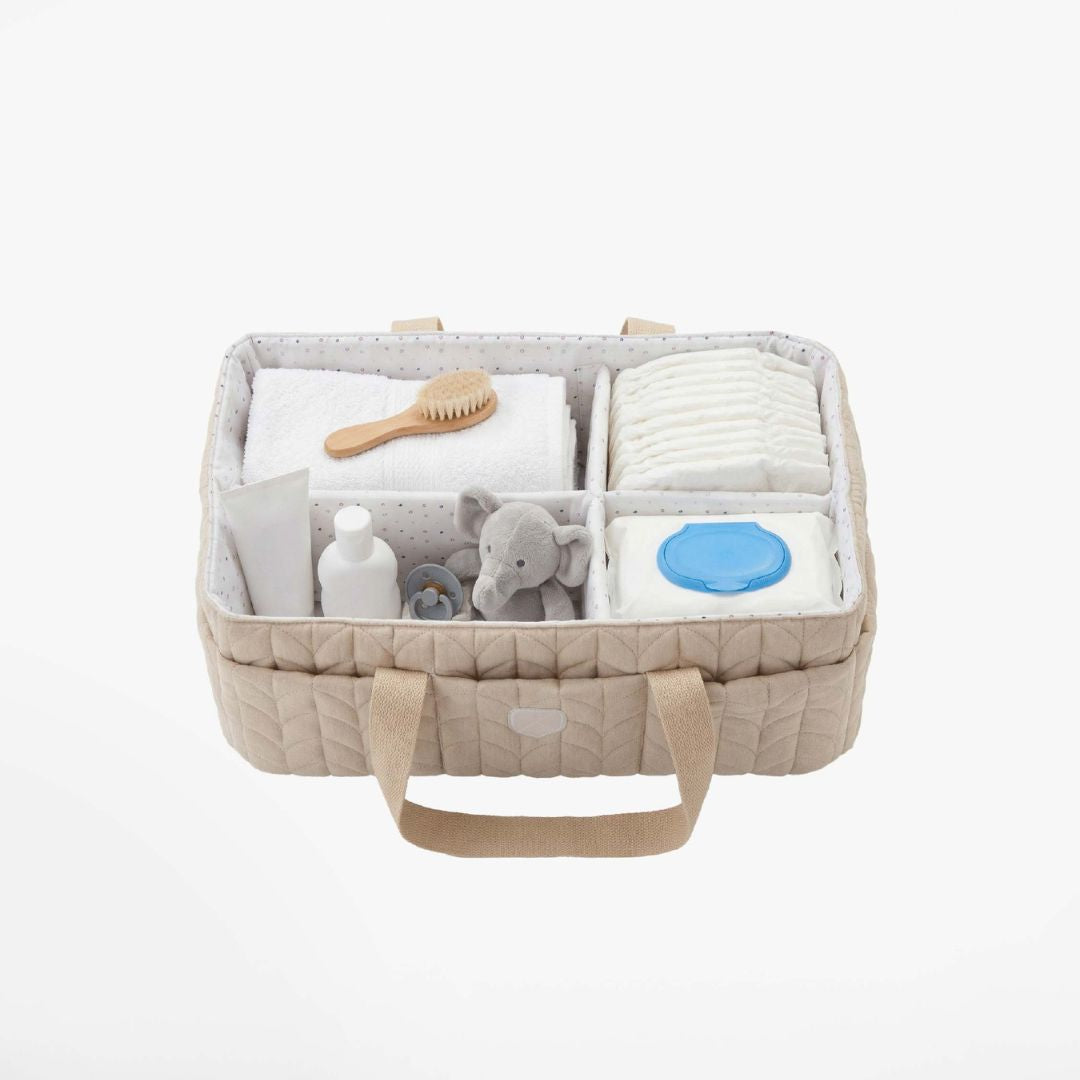 Koala Babycare® Organizator za pleničke Quilted Beige