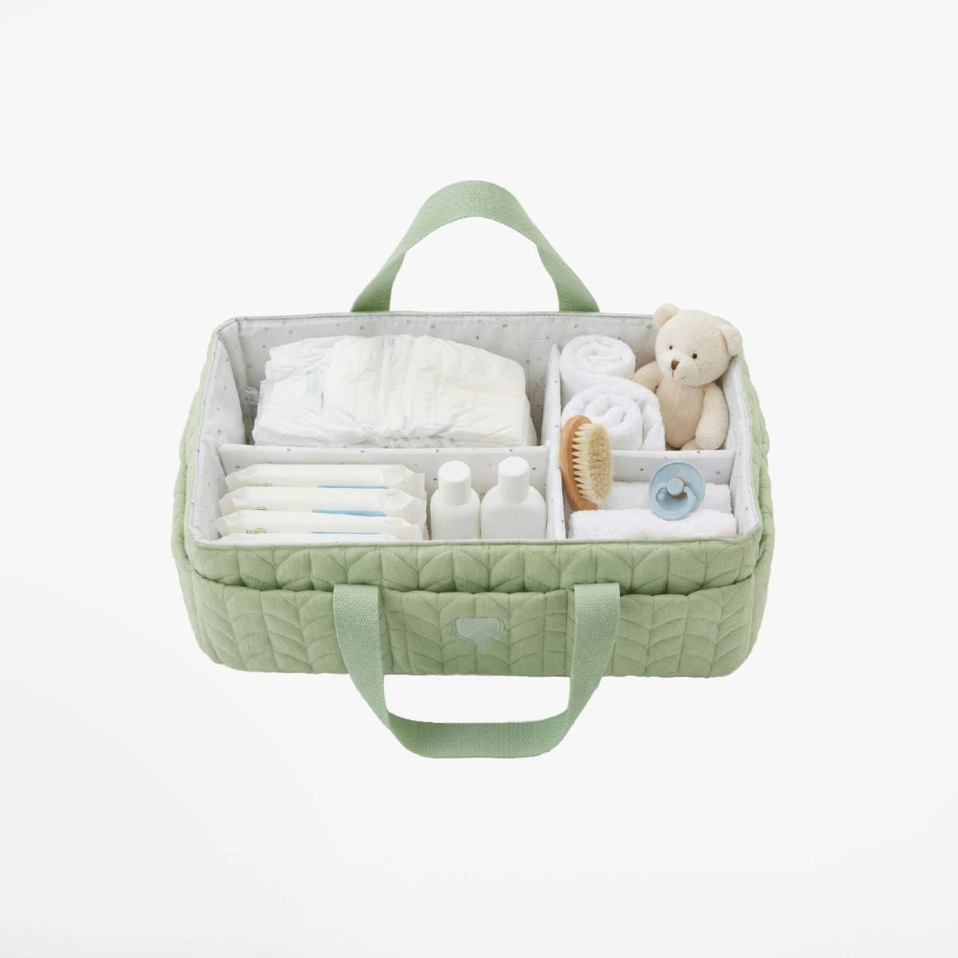 Koala Babycare® Organizator za pleničke Quilted Pale Green