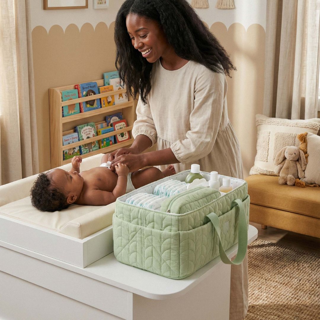 Koala Babycare® Toaletna torbica Quilted Pale Green