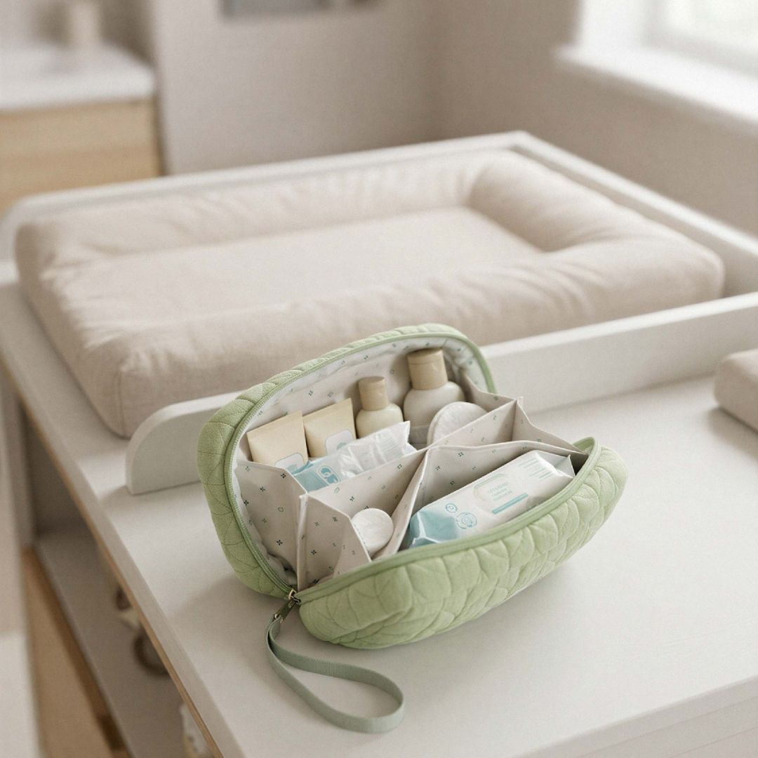 Koala Babycare® Toaletna torbica Quilted Pale Green