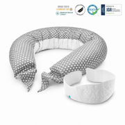 Koala Babycare® Set za nosečnice blazina Hug Comfy Grey in podporni trak White