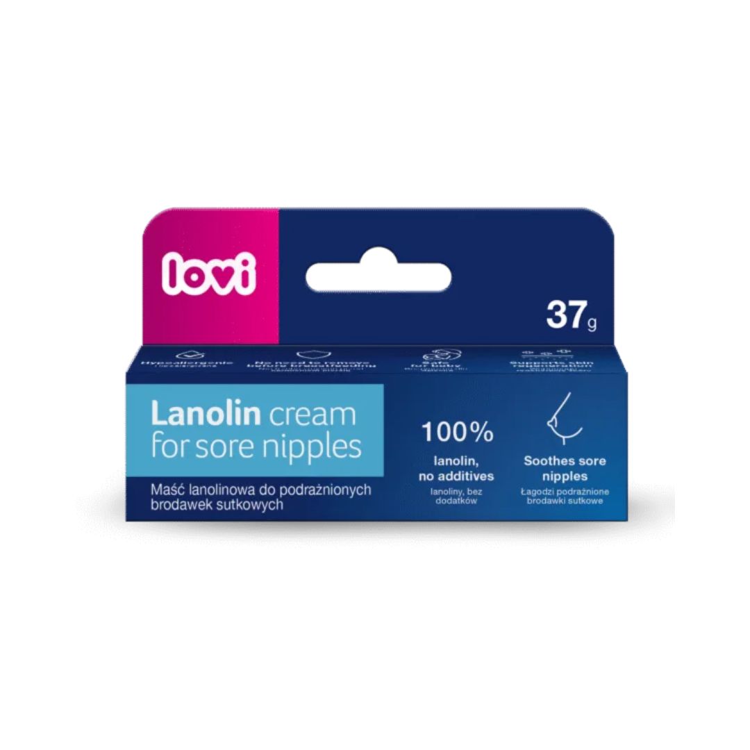 LOVI® Lanolinska krema za nego in zaščito prsi