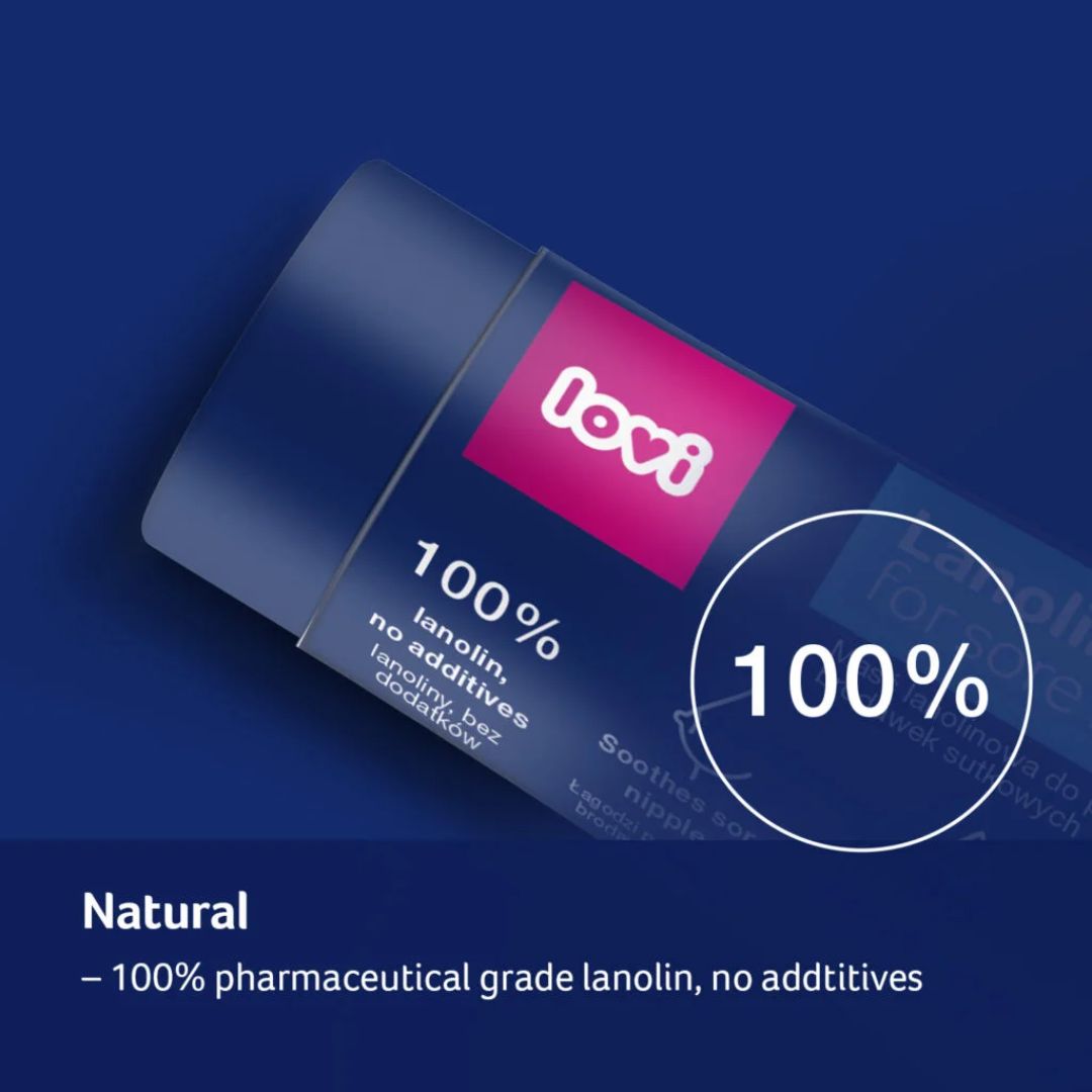 LOVI® Lanolinska krema za nego in zaščito prsi