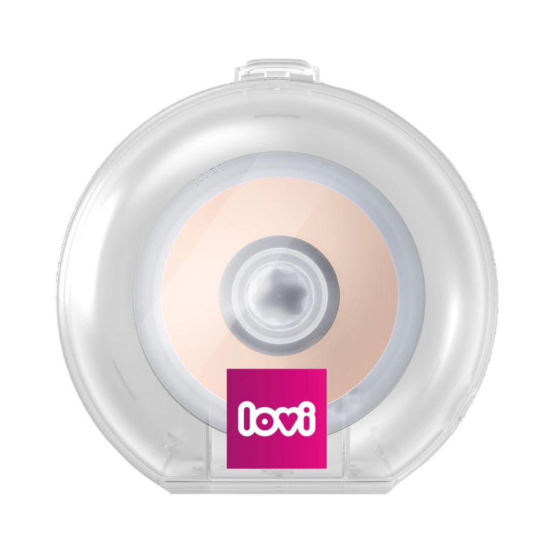 LOVI® Silikonski cucelj za podporo dojenju Mammafeel 6m+ MEDIUM