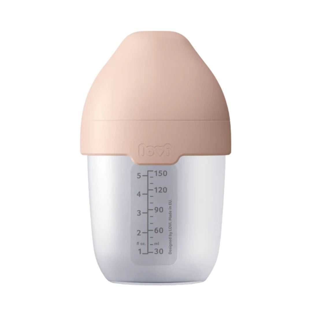 LOVI® Steklenička s cucljem Mammafeel 150ml