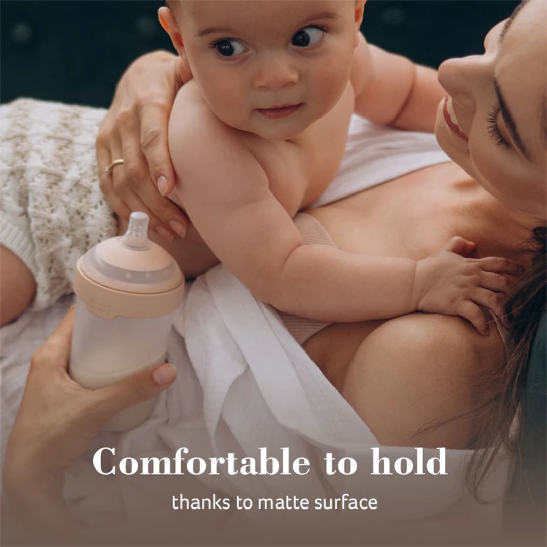 LOVI® Steklenička s cucljem Mammafeel 250ml