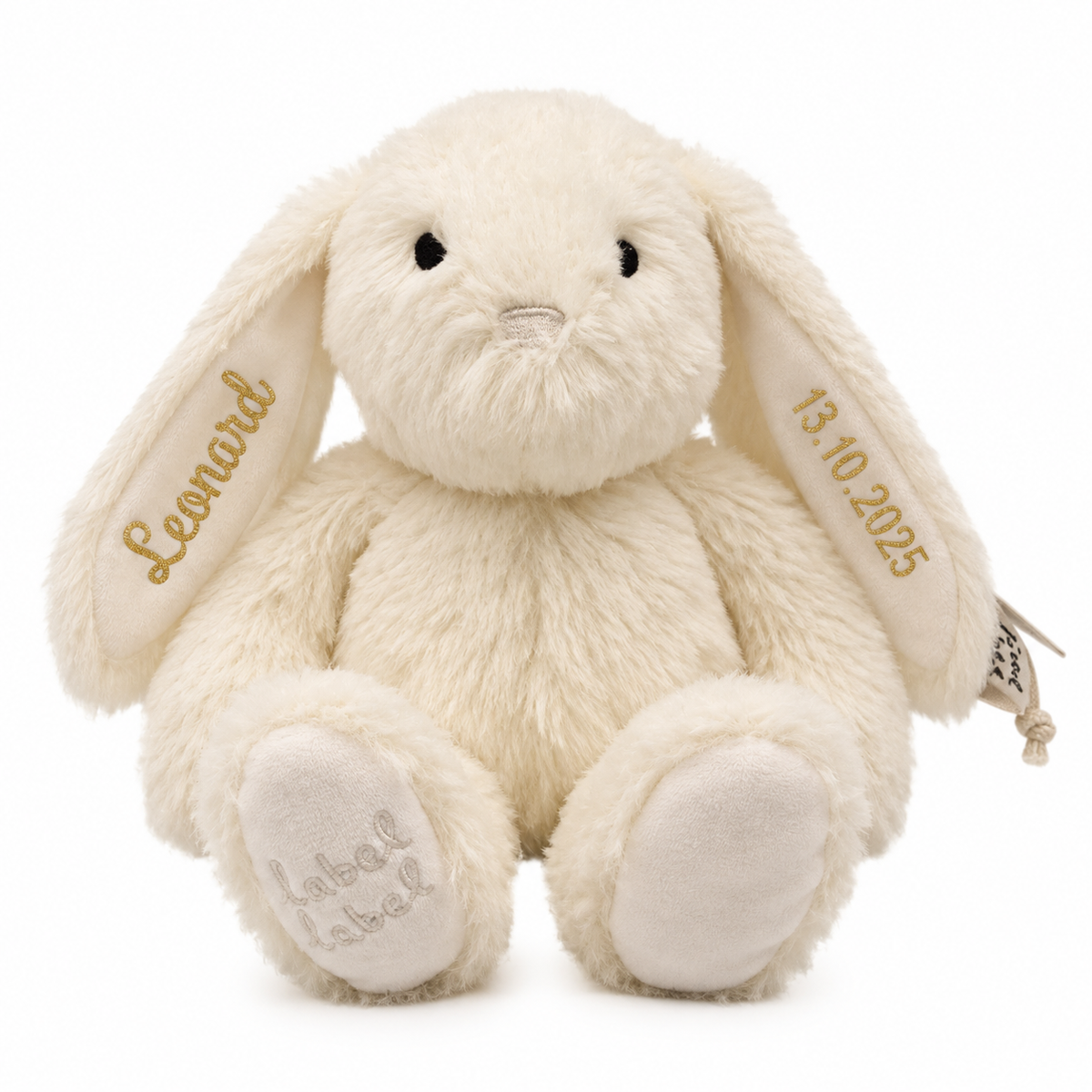 Label Label® Plišasti zajček Rosa S 15 cm Ivory