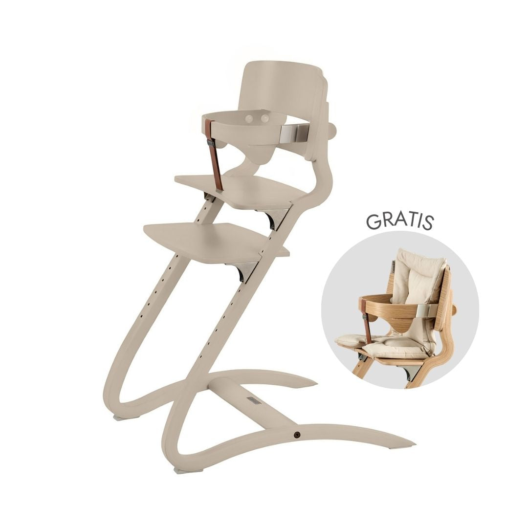 Leander® Otroški stol za hranjenje 2v1 Louie™ Cappuccino Leander