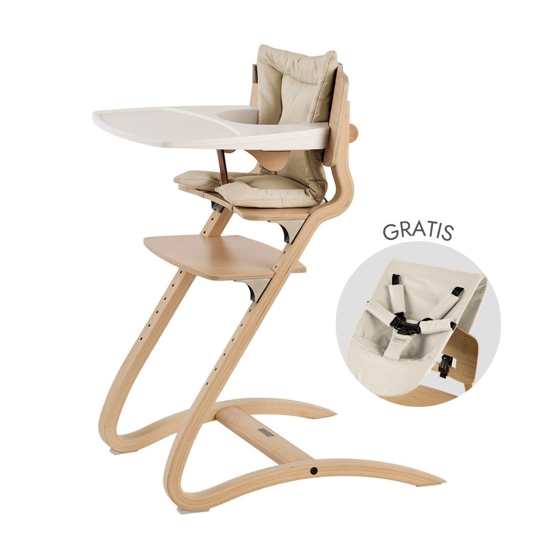 Leander® Otroški stol za hranjenje 4v1 Louie™ Beech (Bukev) Natural Leander