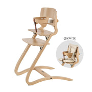 Leander® Otroški stol za hranjenje 2v1 Louie™ Beech (Bukev) Natural Leander