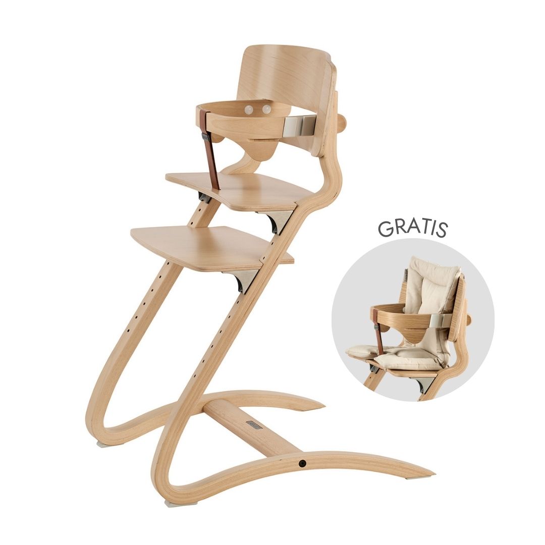 Leander® Otroški stol za hranjenje 2v1 Louie™ Beech (Bukev) Natural Leander