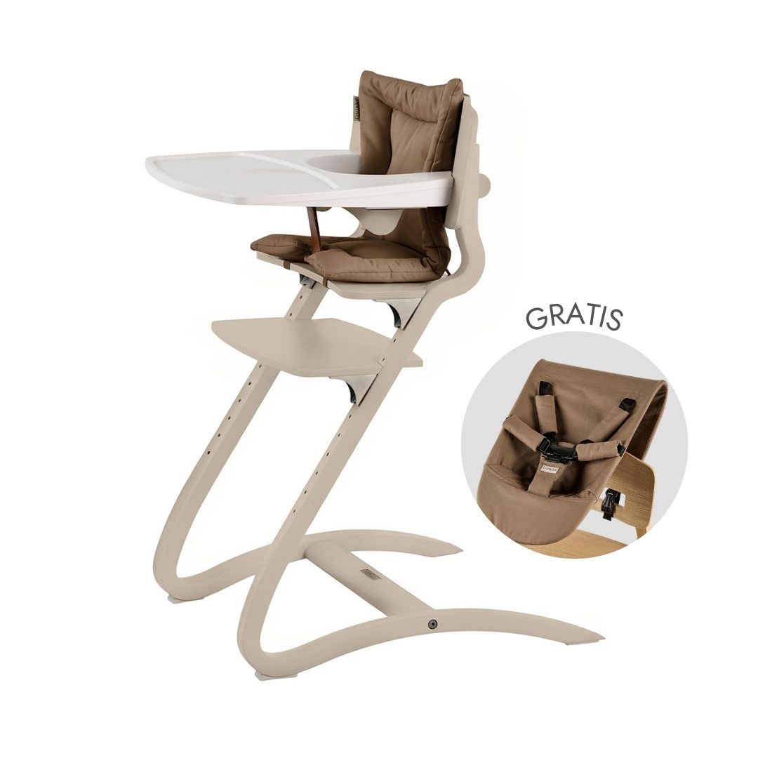 Leander® Otroški stol za hranjenje 4v1 Louie™ Cappuccino Leander