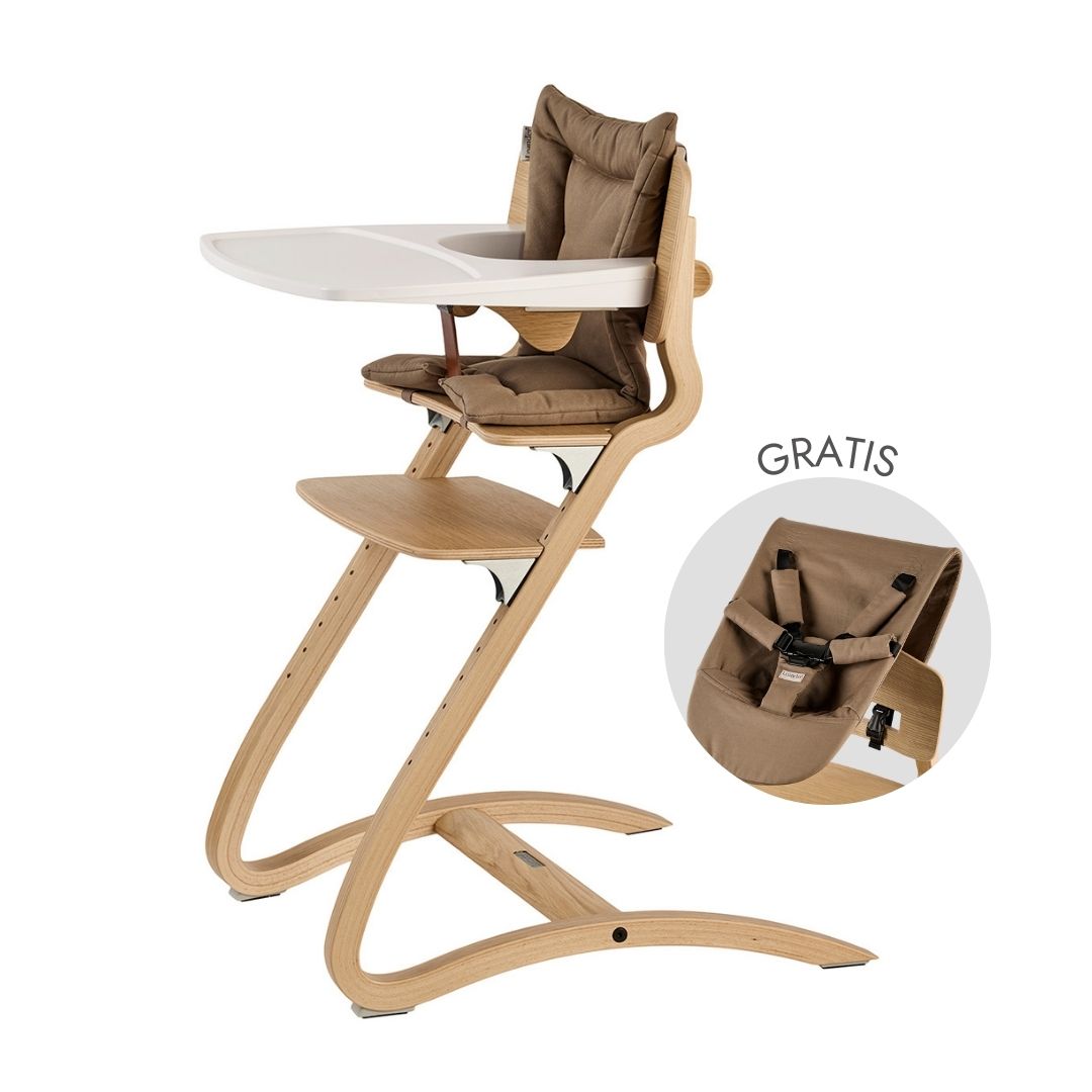 Leander® Otroški stol za hranjenje 4v1 Louie™ Oak (Hrast) Natural Leander