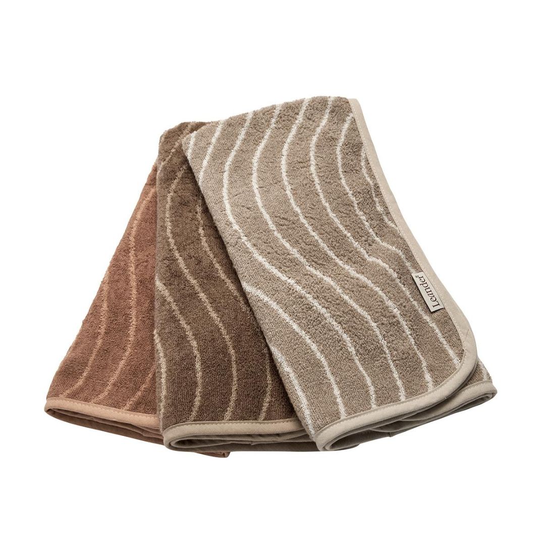 Leander® Bombažna brisača Woodland Clay 65x50