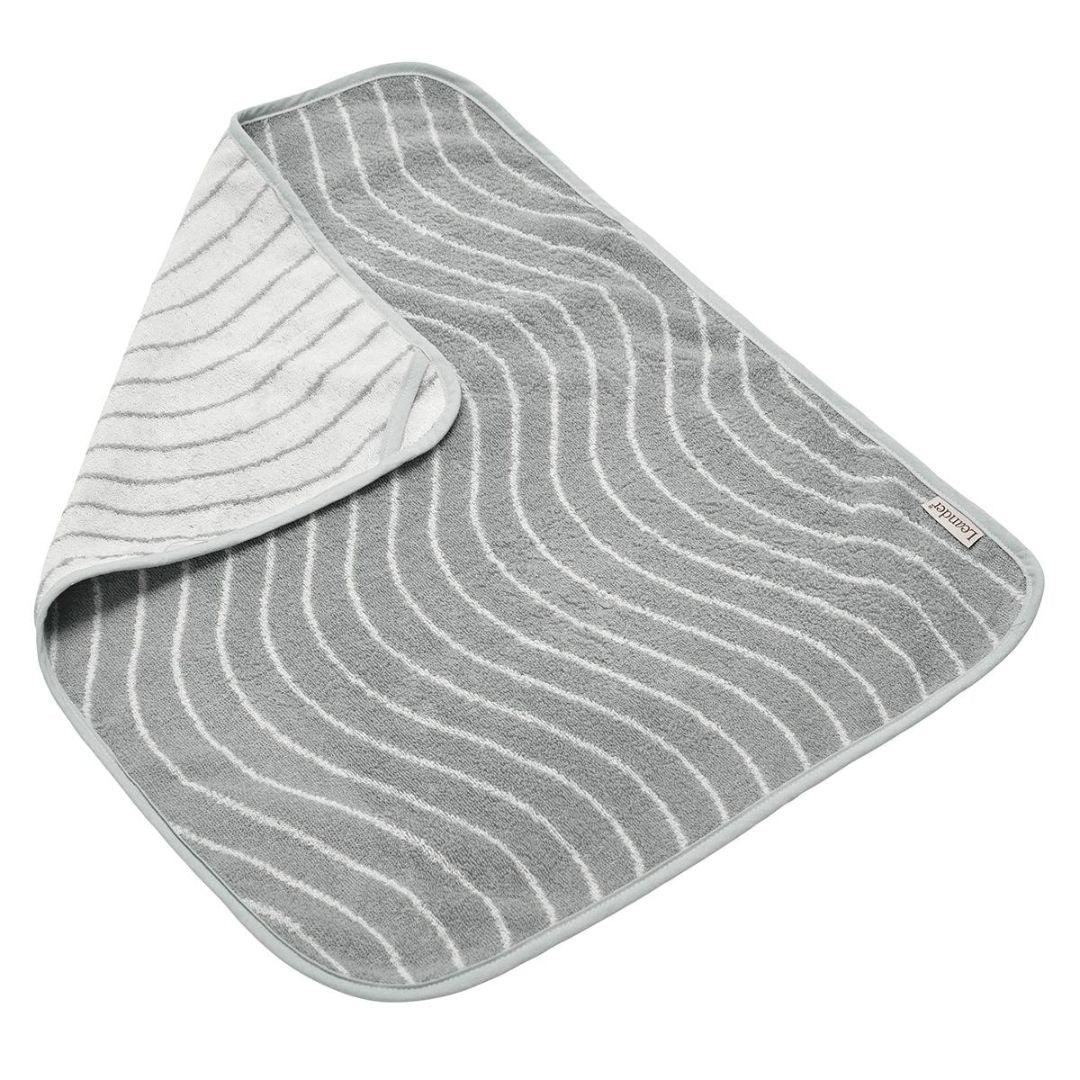 Leander® Bombažna brisača Woodland Cool Grey 65x50 Leander