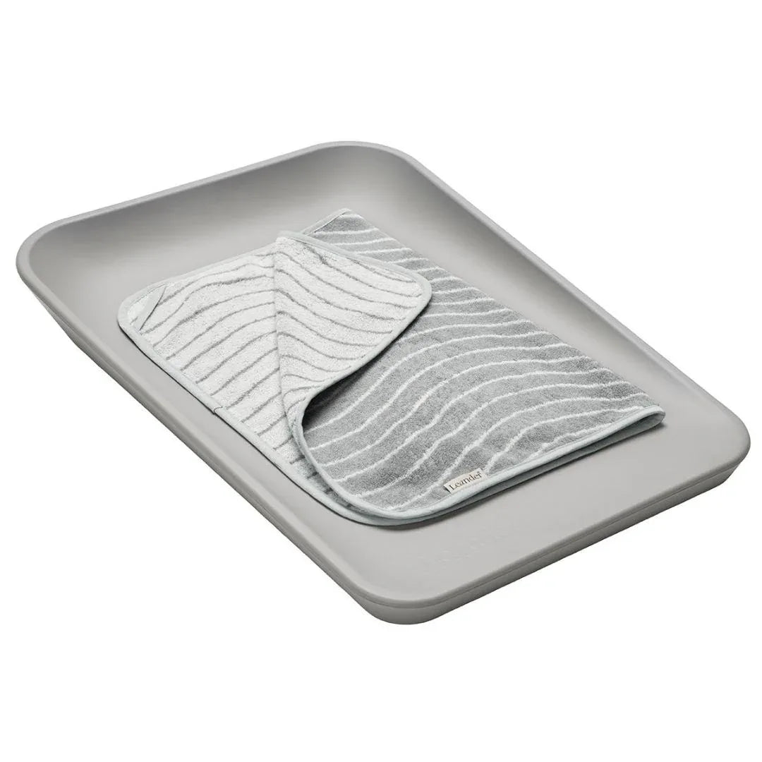 Leander® Bombažna brisača Woodland Cool Grey 65x50 Leander