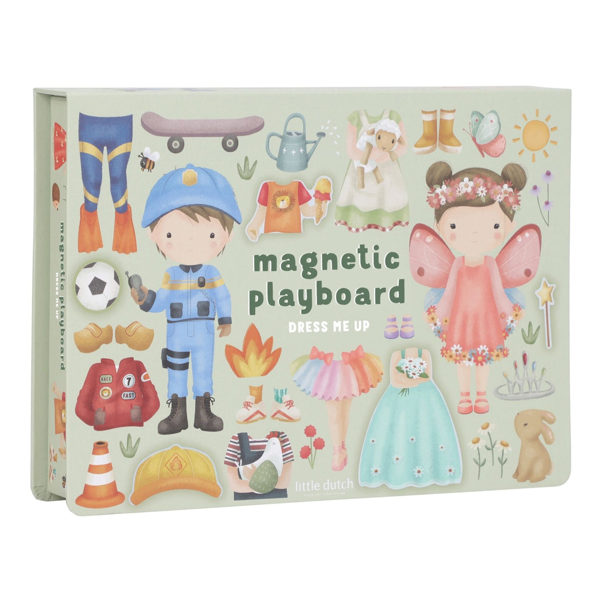 Little Dutch® Magnetna sestavljanka Dress-Up Jim & Rosa