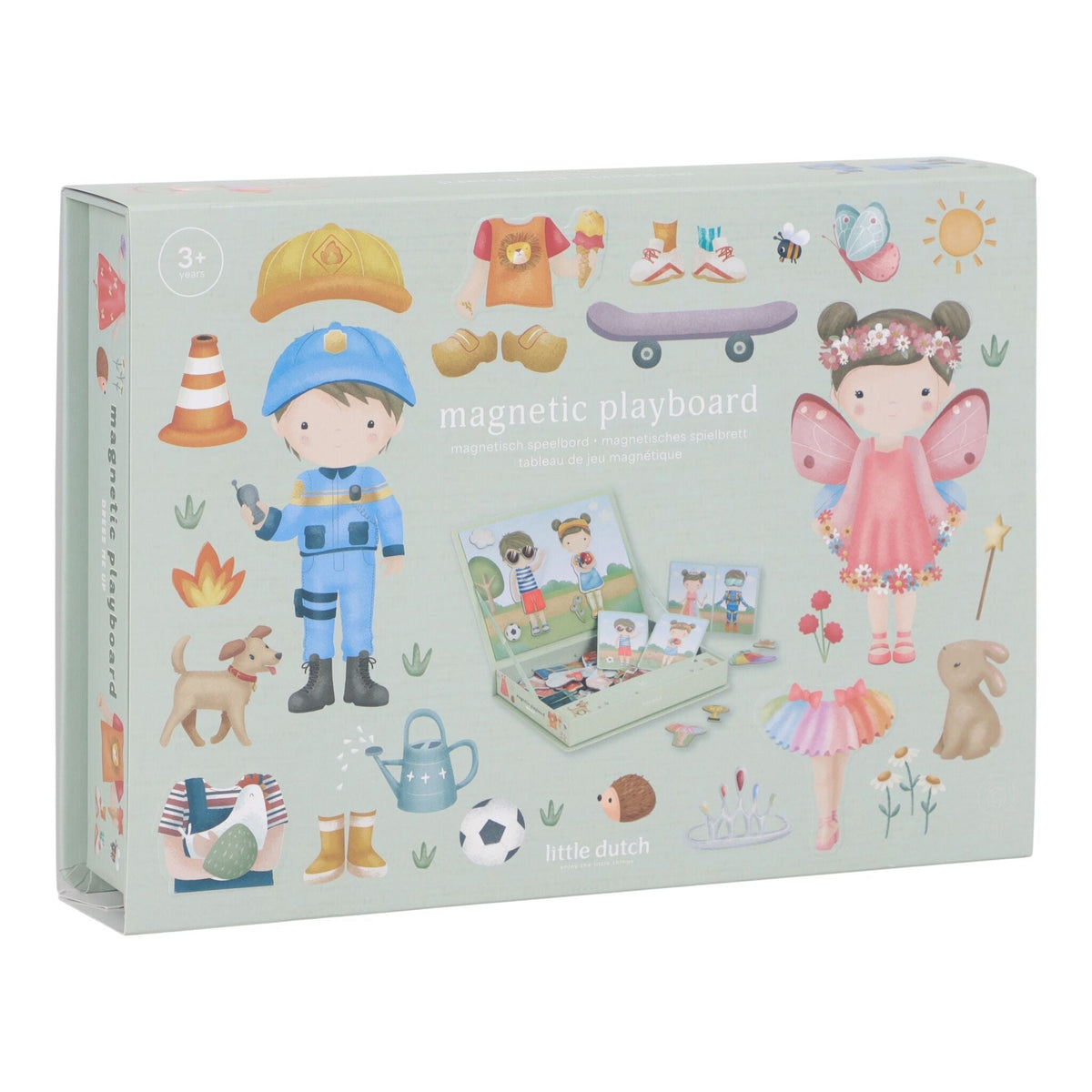 Little Dutch® Magnetna sestavljanka Dress-Up Jim & Rosa