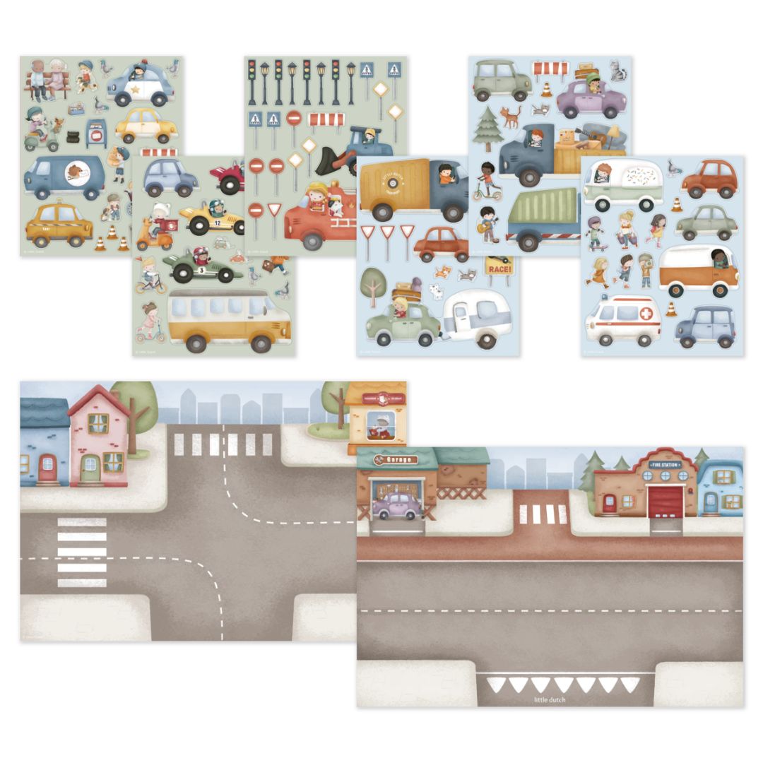 Little Dutch® Knjiga z nalepkami Jim & Friends Little Dutch