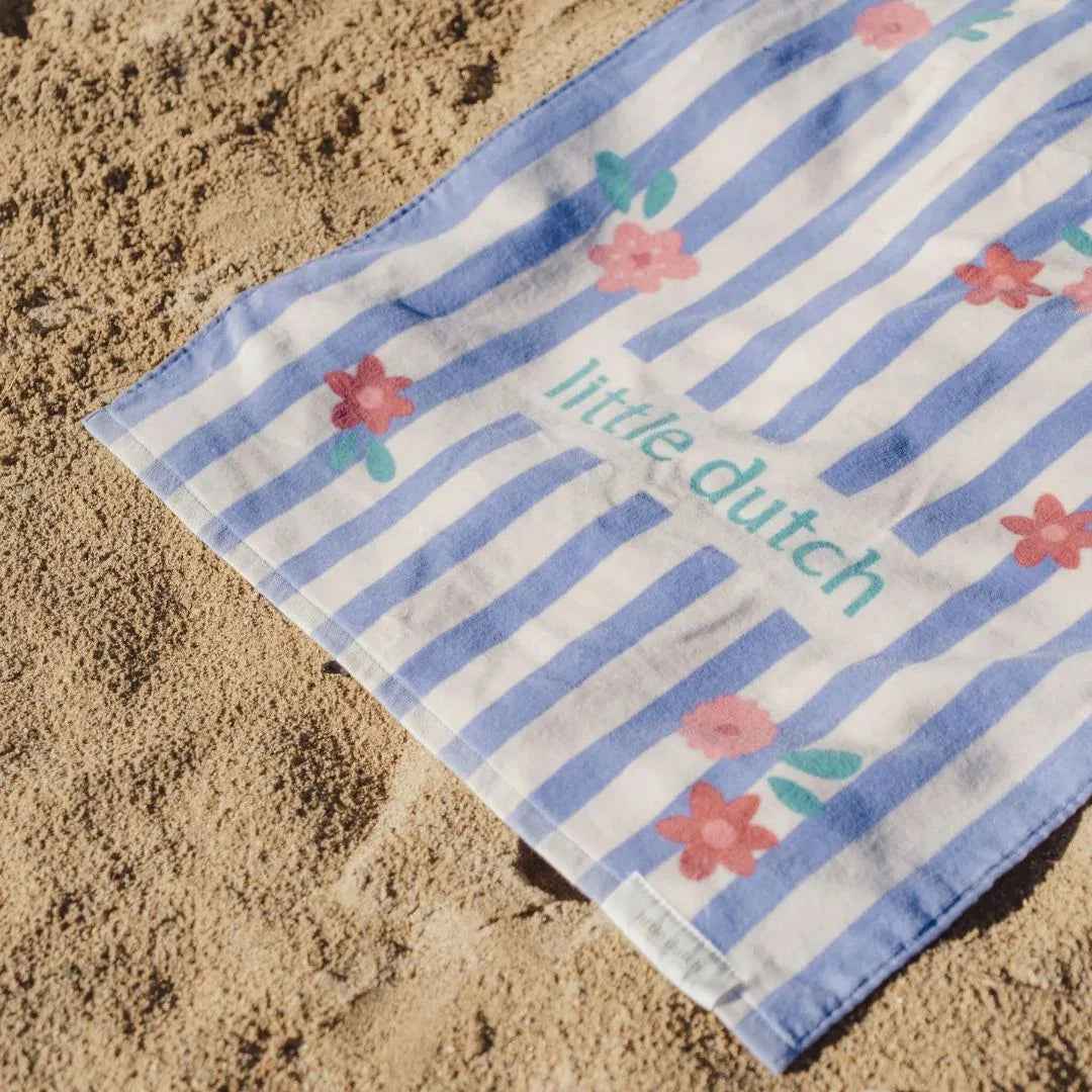 Little Dutch® Brisača za plažo Dreamy Purple Stripe Little Dutch